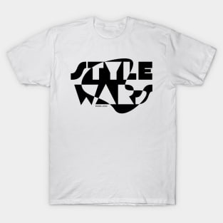 Studio Ochee Style Wars Black on white T-Shirt